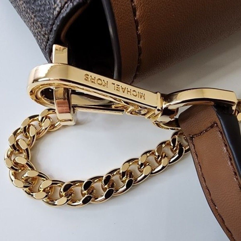 NEW! Michael Kors Jet Set Pouchette Crossbody Bag - Picture 10 of 12
